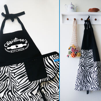Personalised Quality Cotton Apron, Personalised Gift, 2 of 12