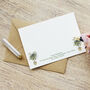 Personalised Lemon Tree Correspondence Cards, thumbnail 1 of 4