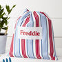 Personalised Children's Baking Set In A Striped Bag, thumbnail 11 of 12