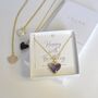 30th Birthday Crystal Heart Pendant Necklace Gift For Her, thumbnail 7 of 7
