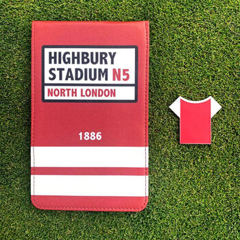 Arsenal Scorecard Holder And Marker Bundle, 4 of 4