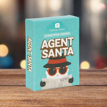 Santa Agent Christmas Card Game For Festive Fun Seven+ Stocking Filler, 3 of 5