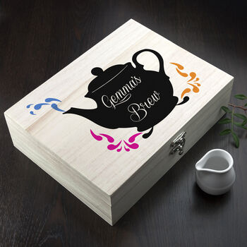 Personalised My Favourite Brews Box With Tea Selection, 7 of 7