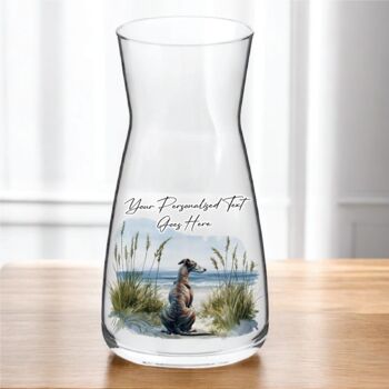 Personalised Greyhound Dog Beach Walk Collection, 7 of 8