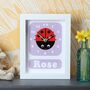 Personalised Children's Ladybird Clock, thumbnail 1 of 10