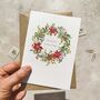 Watercolour Christmas Card Set Of Six, thumbnail 5 of 5