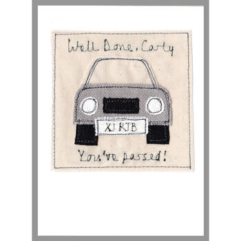 Personalised Car 18th Birthday Card For Him Or Her, 9 of 10