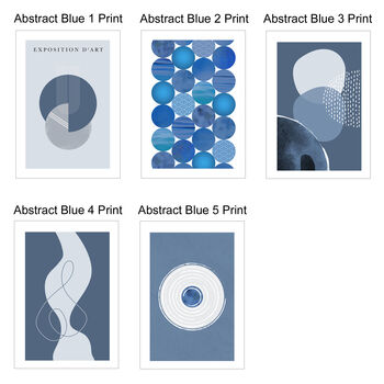 The Blue Art Print Collection, 2 of 3