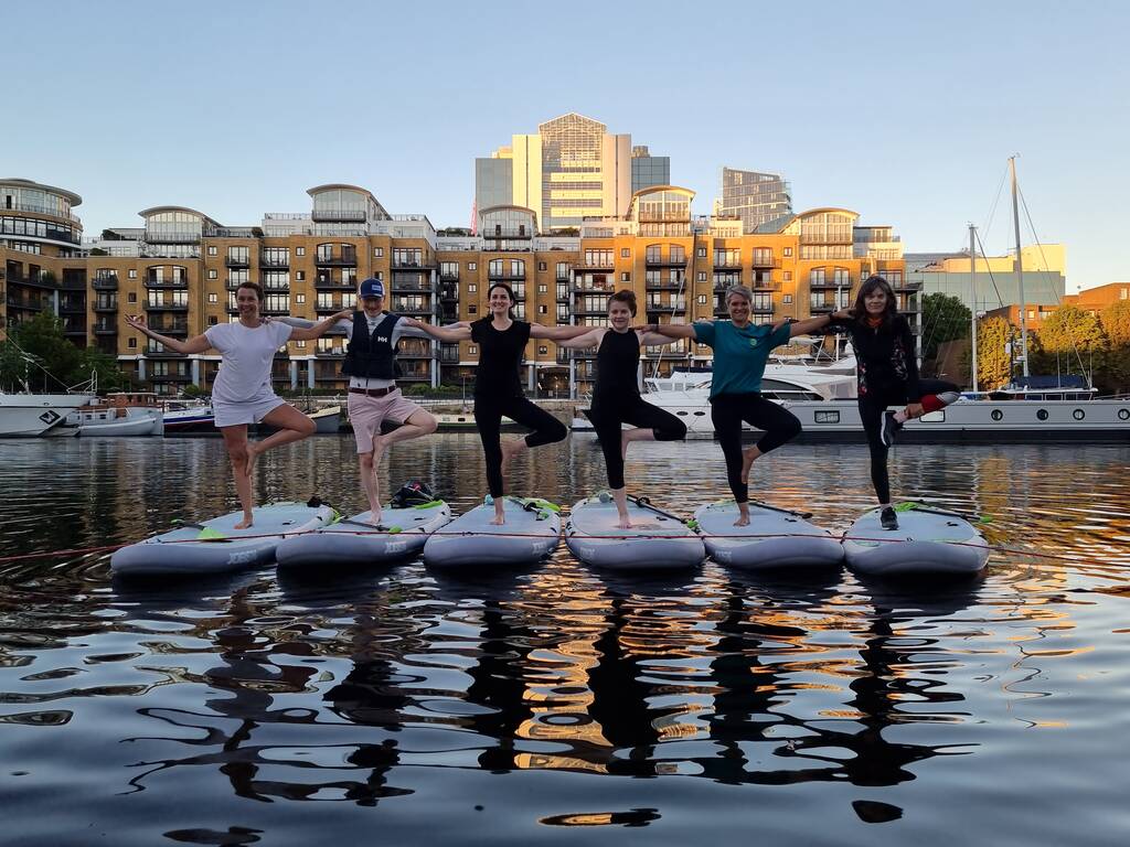 Paddle Boarding Yoga For One, 1 of 12