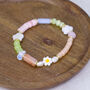 Blossom Pearl And Semi Precious Gemstone Beaded Bracelet, thumbnail 1 of 4