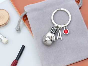 Silver Boxing Personalised Keyring, 6 of 11