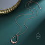 Moon Face Minimalist Necklace In Sterling Silver, thumbnail 7 of 10