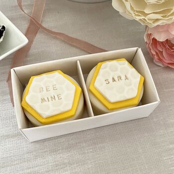 Bee Personalised Chocolate Coated Oreo Twin Gift, 7 of 8