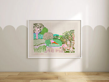 Yoga Mindfulness Art Print Inhale Exhale Poster, 4 of 9