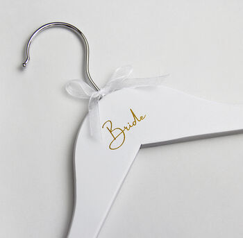 Personalised Wedding Hangers, 7 of 8