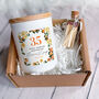 Coral 35 Years Candle Personalised Gift, thumbnail 1 of 6