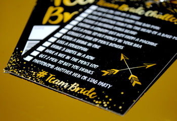 Team Bride Vip Pass Hen Party Lanyard Favours, 7 of 12