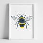 Manchester Bee Print, thumbnail 6 of 7