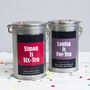 Personalised 70th Birthday Tea Gift In Tin, thumbnail 3 of 4