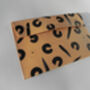 Hand Painted Document Holder Leopard, thumbnail 3 of 11