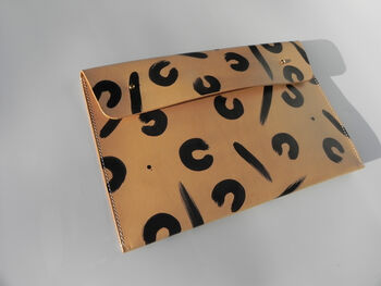 Hand Painted Document Holder Leopard, 3 of 11