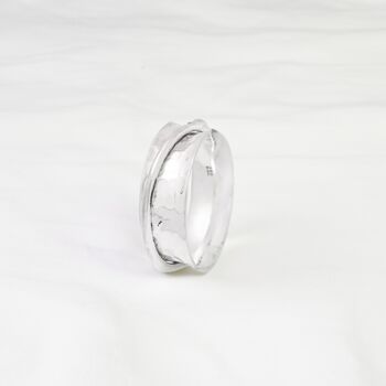 Personalised Sterling Silver Spinner Ring, 2 of 6