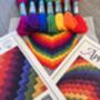 Mini Bargello Kit Two In One With 100% British Wool, thumbnail 5 of 6