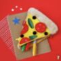 Plush Pizza Zip Pouch, thumbnail 5 of 6