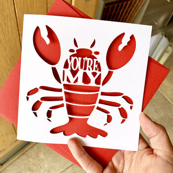 You're My Lobster Card, 2 of 4