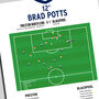 Brad Potts Goal – Preston North End Vs Blackpool – Championship 2023 Print, thumbnail 2 of 2