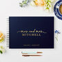 Personalised Stylish Wedding Guest Book, thumbnail 3 of 11