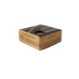 Oak Wooden 'Make Do And Mend' Square Tape Measure | Sewing Accessory | Homeware | Sewing Hobby, thumbnail 5 of 5