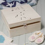 Personalised Zodiac Wooden Memory Box, thumbnail 1 of 2