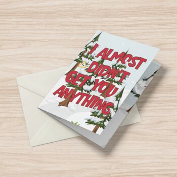 F*Cking Deer! Funny Christmas Card With Cheeky 3D Pop Ups, 4 of 9