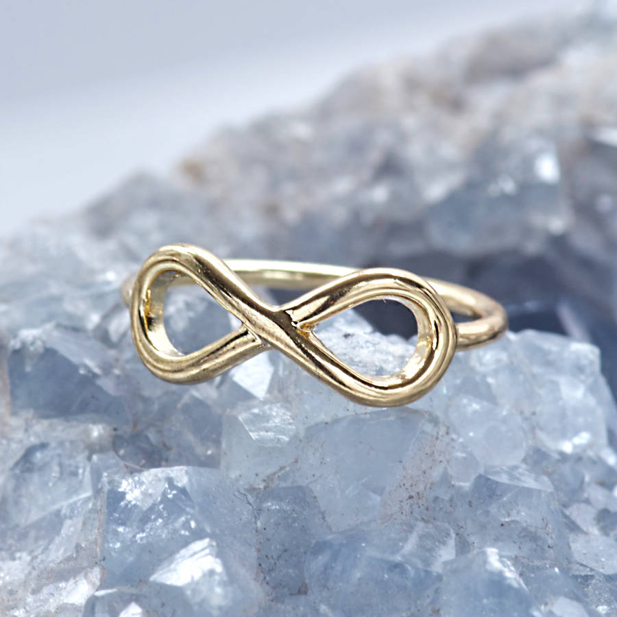 infinity ring by junk jewels | notonthehighstreet.com