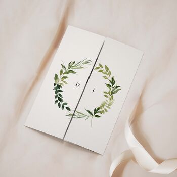 Personalised Venue Gatefold Wedding Invitations, 2 of 5