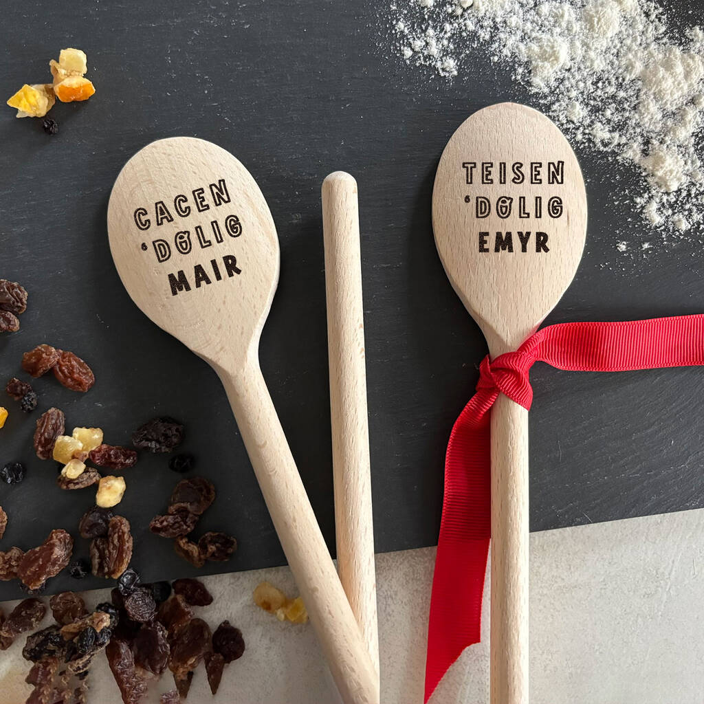 Personalised Christmas Wooden Spoon, 1 of 2