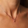 July Birthstone Necklace, thumbnail 4 of 9