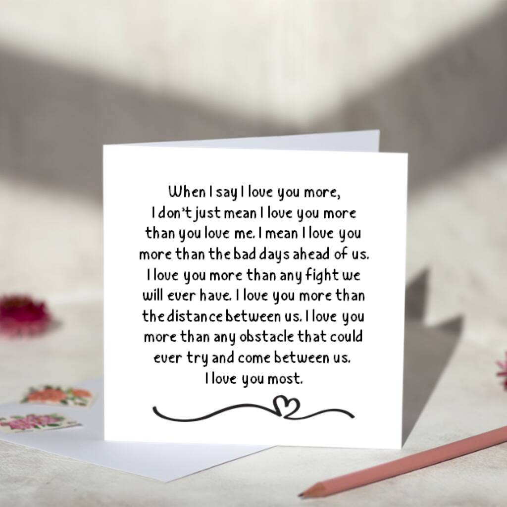 Love You Most