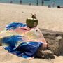 Flow Multi Coloured Cotton Silk Scarf, thumbnail 4 of 4