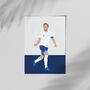 Harry Kane England Football Poster, thumbnail 3 of 3