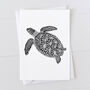 Turtle Gift Wrap Pack With Card Option, thumbnail 4 of 6