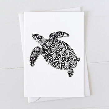 Turtle Gift Wrap Pack With Card Option, 4 of 6