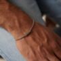 Personalised Mens Bar Chain Bracelet, thumbnail 1 of 5