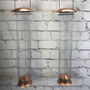 Attractively Styled Copper Nut Feeders Set Of Two, thumbnail 3 of 3