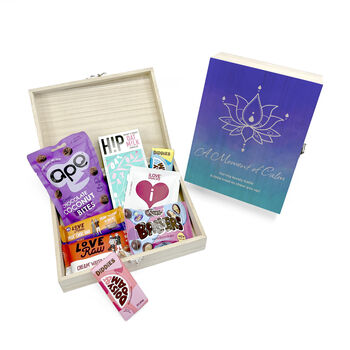 Personalised Mindful Moment Vegan Chocolate Snacks Box, 6 of 9