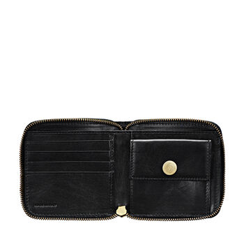 Ladies Square Leather Zipped Wallet 'Forino', 8 of 12