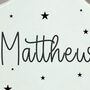 Personalised White Christmas Star Decoration With Name, thumbnail 3 of 4
