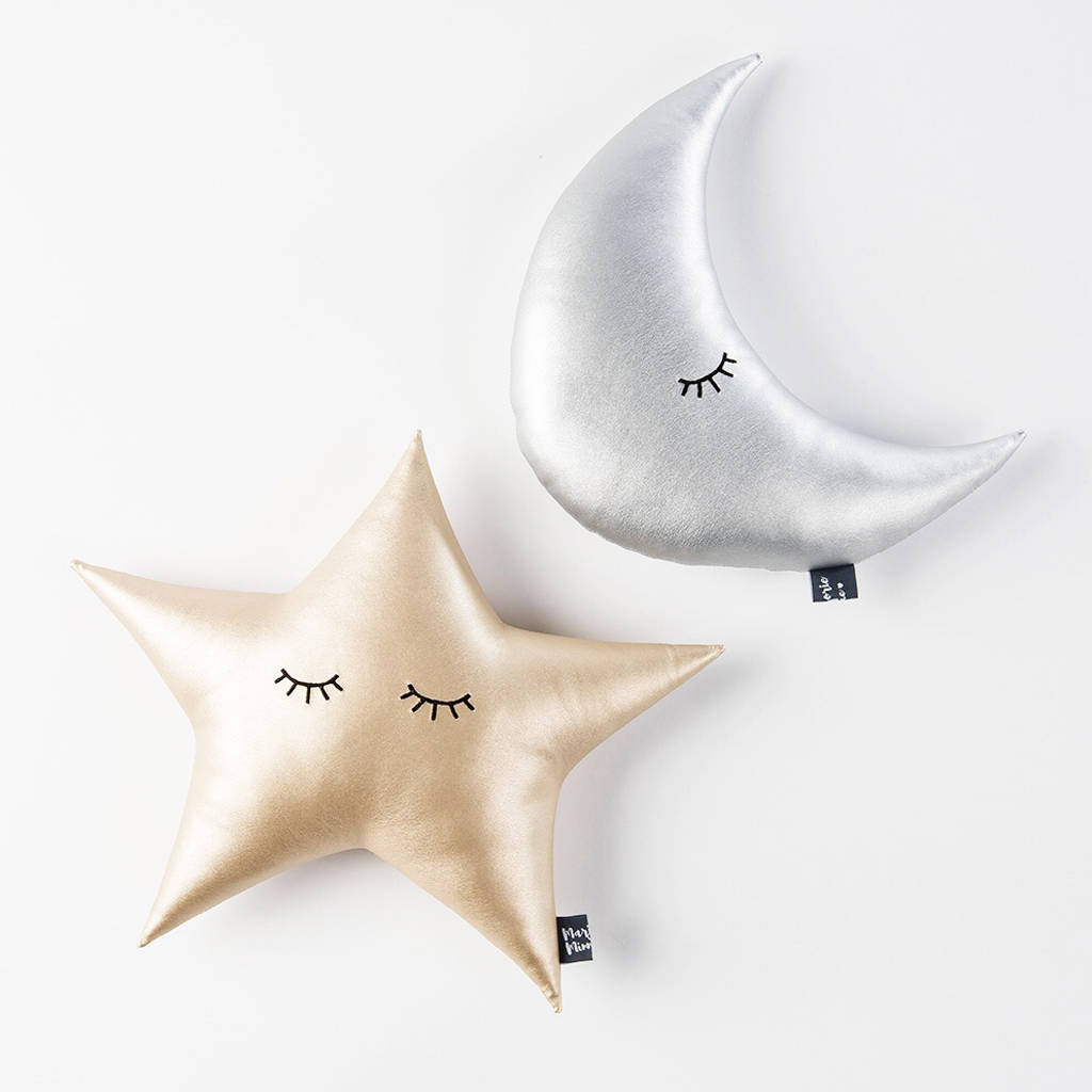 Storm Cloud Baby Blanket And Cushion Gift Set By Marjorie Minnie