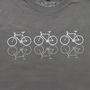 Cycles T Shirt With Reflective Print, thumbnail 2 of 3